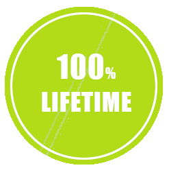 Garantia 100% Lifetime
